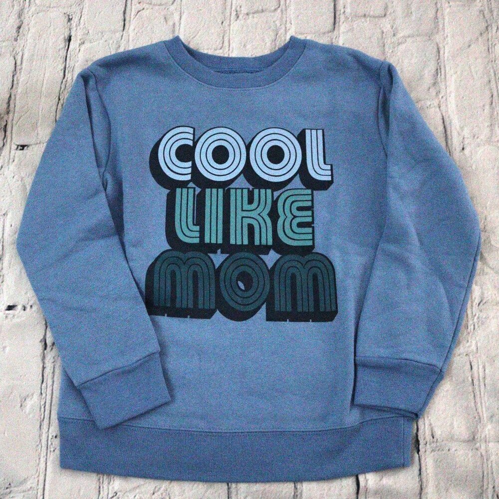 NWOT Toddler Boys Retro Print Sweatshirt